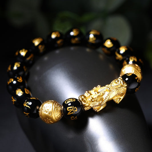 How To Wear Your Pixiu Black Obsidian Bracelet to Attract Wealth and Protection