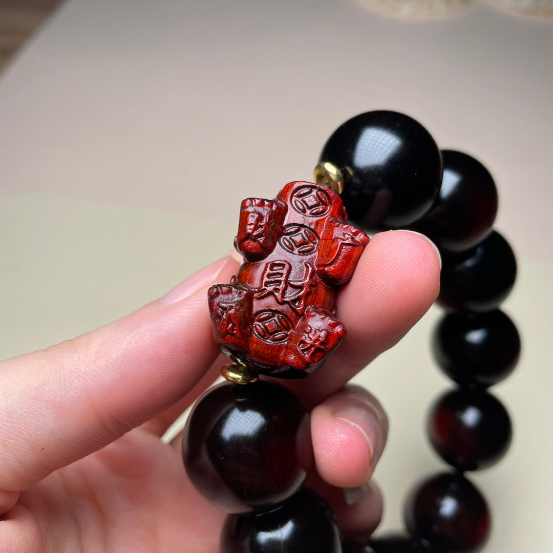 Feng Shui Bracelet - Pixiu Rosewood Bracelet