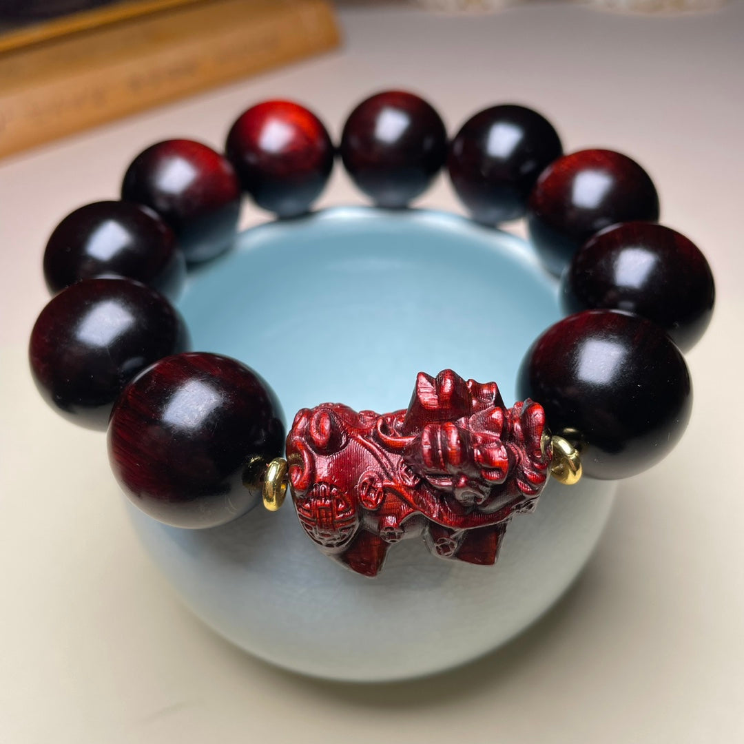 Feng Shui Bracelet - Pixiu Rosewood Bracelet